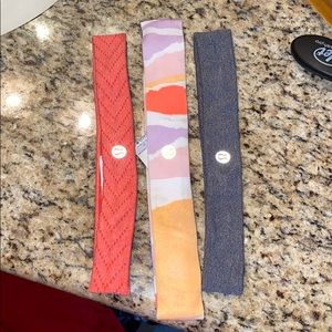 Lulu lemon headbands (never worn)